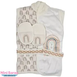 حوله نوزاد مامز کیوتی طرح رنگین کمان - خرید مستقیم از تولیدی