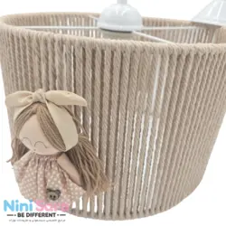 لوستر و آباژور عروسکی مدل دختر جدید و لوکس