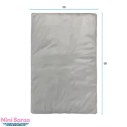 ست خواب نوزاد برند مامز کیوتی (momscutie) مدل 4 تکه طرح خرگوش بندرخت رنگ طوسی- نماینده رسمی مامزکیوتی
