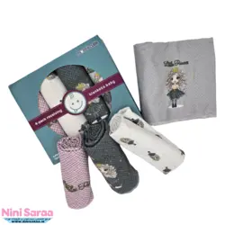 خشک کن پا نوزاد برند مامز کیوتی(momscutie) بسته 4 عددی طرح پرنسس موفرفری- خرید مستقیم از تولید کننده