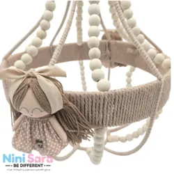 لوستر اشکی عروسکی مدل دختر جدید و لوکس