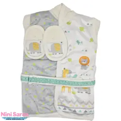حوله نوزاد مامز کیوتی طرح فیل و زرافه گاردن- خرید مستقیم از تولیدی