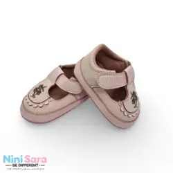 پاپوش نوزادی دخترانه رنگ صورتی