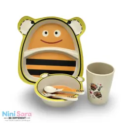 ست غذاخوری کودک طرح زنبور