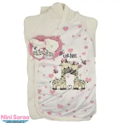 حوله نوزاد مامز کیوتی طرح زرافه قلبی- خرید مستقیم از تولیدی