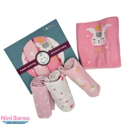 خشک کن پا نوزاد برند مامز کیوتی(momscutie) بسته 4 عددی طرح پرنس تک شاخ- خرید مستقیم از تولید کننده