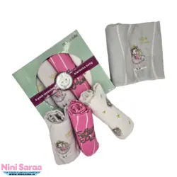 خشک کن پا نوزاد برند مامز کیوتی(momscutie) بسته 4 عددی طرح پرنسس اسب تک شاخ- خرید مستقیم از تولید کننده