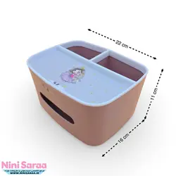 سرویس لوستر،آباژور،ساعت و جای دستمال نوزاد برند مامز کیوتی(momscutie) مدل 4 تکه طرح پرنسس اسب تک شاخ - خرید مستقیم از تولید کننده