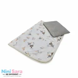 زیرانداز تعویض پوشک نوزاد مامزکیوتی (Mom’s Cutie) طرح خرس کارتونی