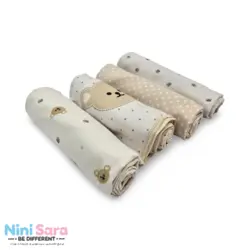 خشک کن پا نوزاد برند مامز کیوتی(momscutie) بسته 4 عددی طرح تدی 40 تکه - خرید مستقیم از تولید کننده