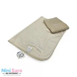 زیرانداز تعویض پوشک نوزاد مامزکیوتی (Mom’s Cutie) طرح خرس تدی چهل تکه