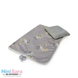 زیرانداز تعویض پوشک نوزاد مامزکیوتی (Mom’s Cutie) طرح کوالا طوسی