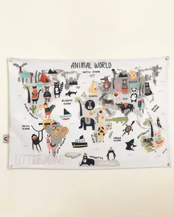 نقشه دیواری kids map