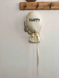 دیوارکوب بادکنک با فونت BE HAPPY