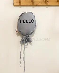 دیوارکوب بادکنک با فونت HELLO