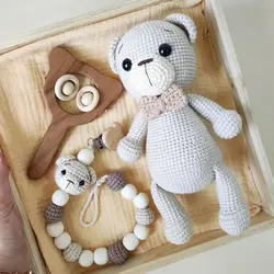 عروسک تدی بافتنی