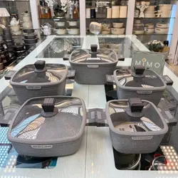 سرویس قابلمه 10 پارچه زیو مدل ZCS-8550/5s32