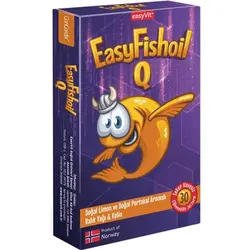 پاستیل جویدنی روغن ماهی EasyFishoil Q تعداد 30 عددی
