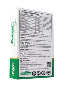 مکمل لاغری   و کاهش وزن تضمینی فاتکس ال کارنتین کرومیوم و بروملین برند ارسی فارما RC FARMA FATEX  L_Carnitine