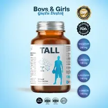 مکمل Tall (BOYS & GIRL - GIRLS & BOYS) برای حمایت از رشد قد، رشد استخوان و غضروف برند inMAX