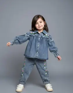 شومیز شلوار دخترانه لی