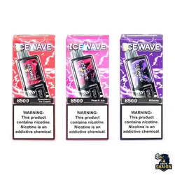ویپ یکبار مصرف مدل ICEWAVE X8500 PUFF