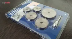 مجموعه 5 عددی صفحه فرز کد MSPH261 به همراه تبدیل سر دریل