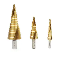 مته کاری بریکس مدل شیار دار کد AJ-BRIX-3PCS-SH مجموعه 3 عددی