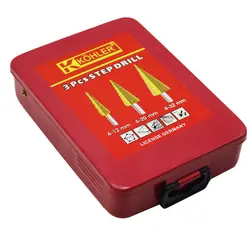 مته کاجی کوهلر مدل YP-JABE FELEZI-03 مجموعه 3 عددی