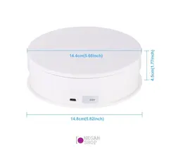 میزگردان عکاسی 360 درجه کوچک پلوز Puluz PU3048 | نگاه شاپ