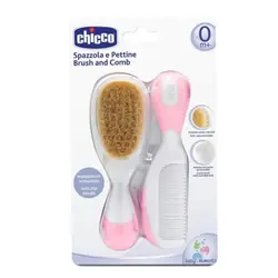 ست شانه و برس نوزاد چیکو مدل Natural
