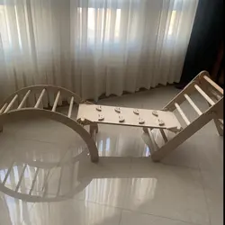 ست ارکوپیکلر و سرسره نردبان چوبی
