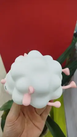 چراغ خواب سیلیکونی بره ناقلا کد 255 - قلم شاپ