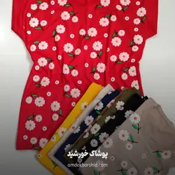 تیشرت بابونه قواره دار کد 21 - پوشاک خورشید