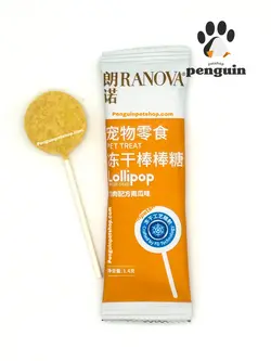 آبنبات فریزدراید طعم مرغ و کدو حلوایی ❤️ Lollipop FREEZE-DRIED
