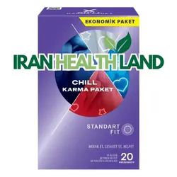 کاندوم دورکس چیل بسته 20 عددی Chill
