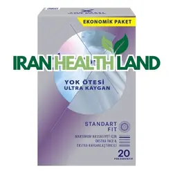 کاندوم دورکس مدل بسیار نازک بسته 20 عددی Yok Otesi Ultra kaygan