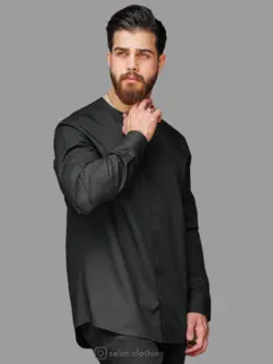 پیراهن مشکی کلاسیک
