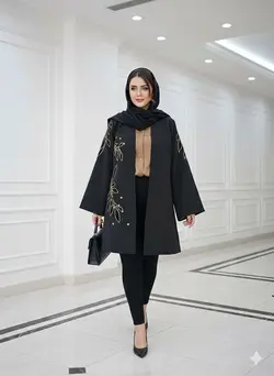 مانتو مجلسی سایزبزرگ سارین