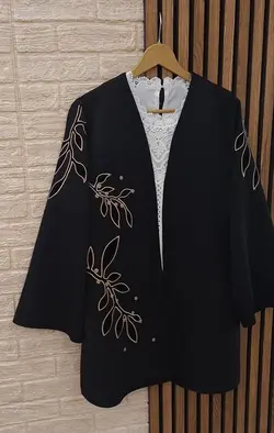مانتو مجلسی سایزبزرگ سارین