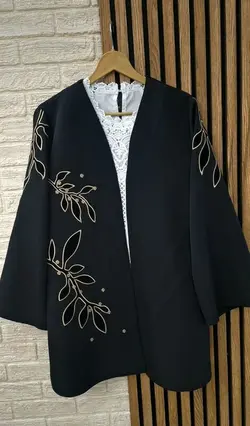 مانتو مجلسی سایزبزرگ سارین