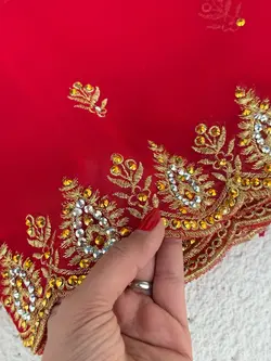 اُرنی حریر گلابتون دوزی - فروشگاه لباس بندری وددو | تنوع کامل انواع لباس بندری، جنوبی،هرمزگانی،ساحلی در بندرعباس-استایل جنوبی