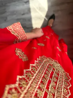 پیراهن جاسکی گلابتون دوزی ماستی - فروشگاه لباس بندری وددو | تنوع کامل انواع لباس بندری، جنوبی،هرمزگانی،ساحلی در بندرعباس-استایل جنوبی