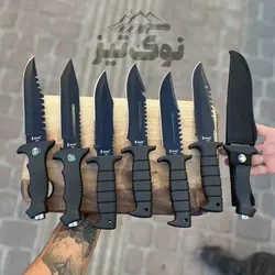 چاقو شکاری کلمبیا با غلاف برزنتی