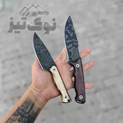 چاقو شکاری بیچاک سایز کوچک ضدزنگ(با غلاف رایگان)