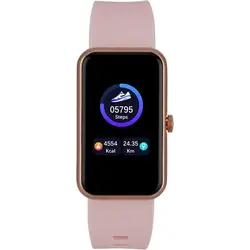ساعت هوشمند ورزشی ضد آب با بند اضافه گلبهی Smart Watch Sport