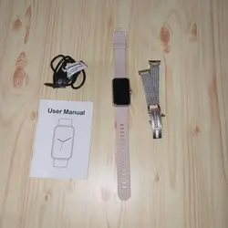 ساعت هوشمند ورزشی ضد آب با بند اضافه گلبهی Smart Watch Sport
