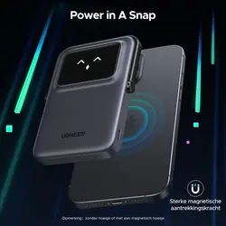 پاوربانک یوگرین UGREEN 5000mAh Magnetic Wireless PowerBank PB571