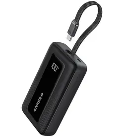 پاوربانک انکر ANKER ZOLO POWERCORE 1000MAH PD 30W BULT IN USB-C CABLE a1688 گارانتی رسمی 6 ماهه گجت