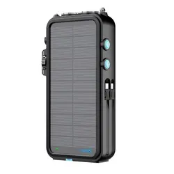 پاوربانک پاورولوژی Powerology 16000mAh Solar Power / FM Radio / Speaker / Light گارانتی رسمی 6 ماهه گجت